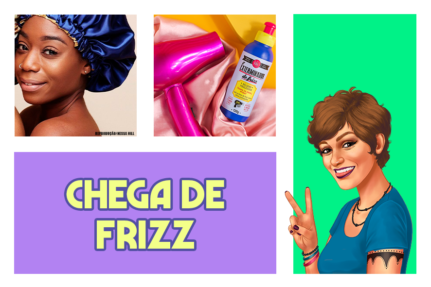 Bye bye frizz – Os benefícios do cetim para o seu cabelo
