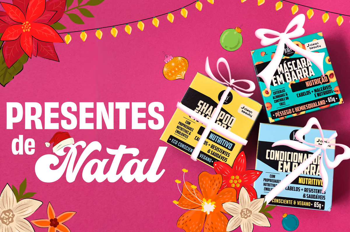 Presentes de Natal: ideias sustentáveis e veganas para acertar na compra!