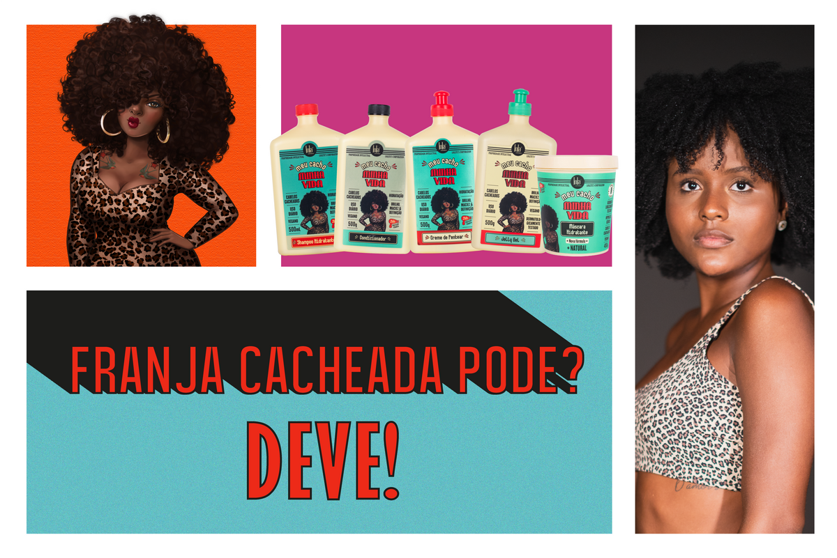 Franja: Curtain Bangs Em Cabelo Cacheado