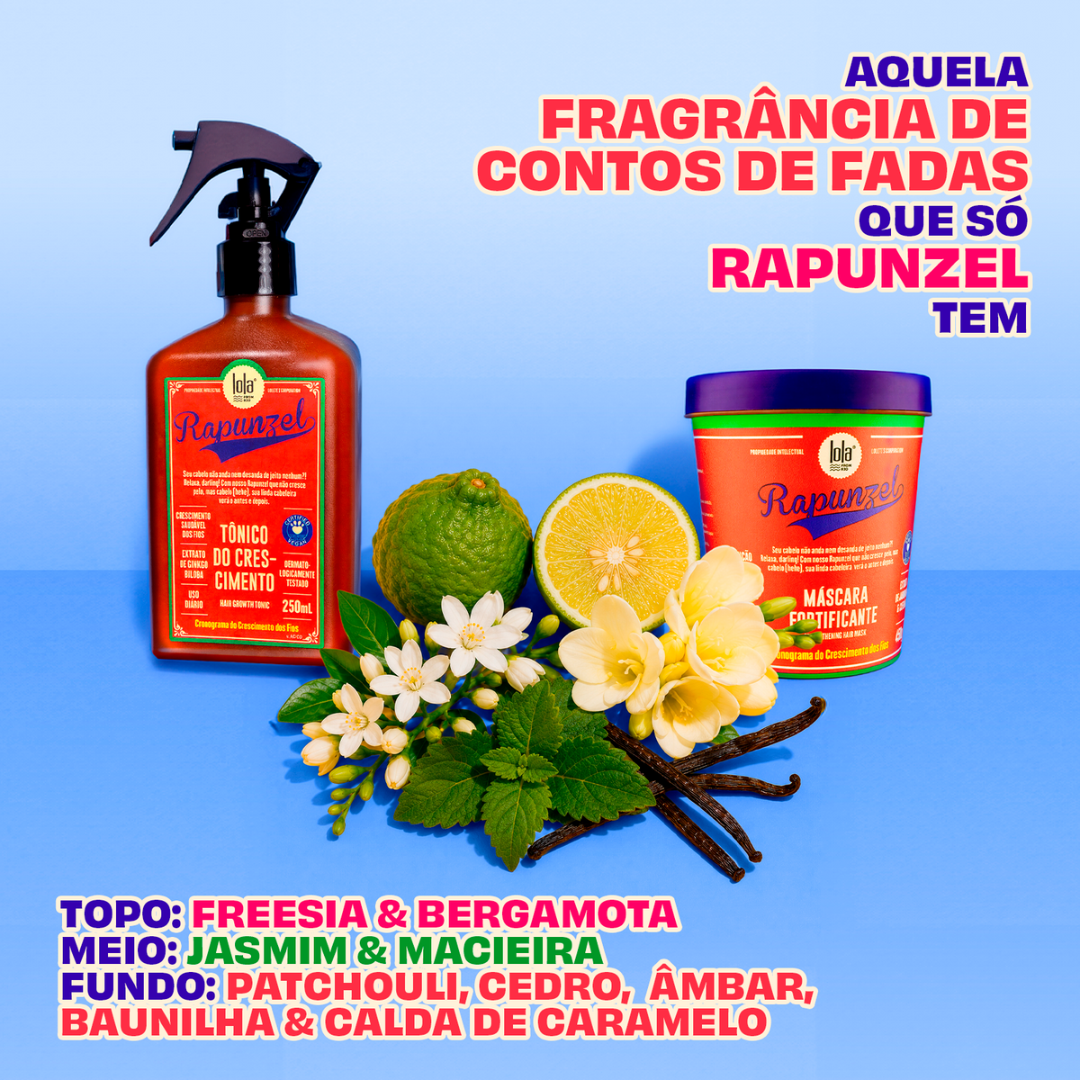 Kit Rapunzel - Linha Completa 450g
