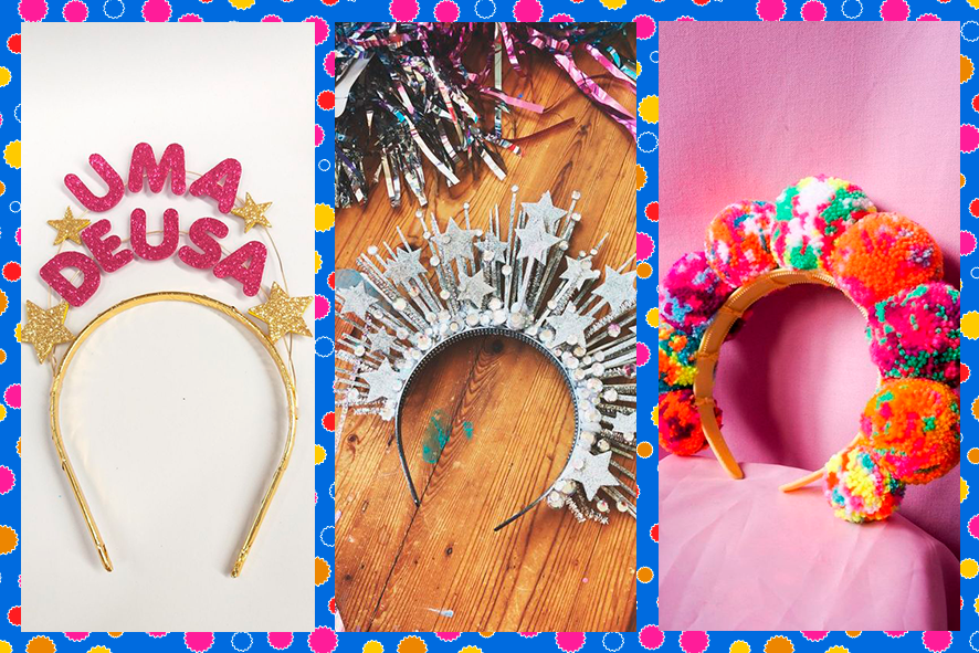 Faça você mesma: Tiaras de Carnaval