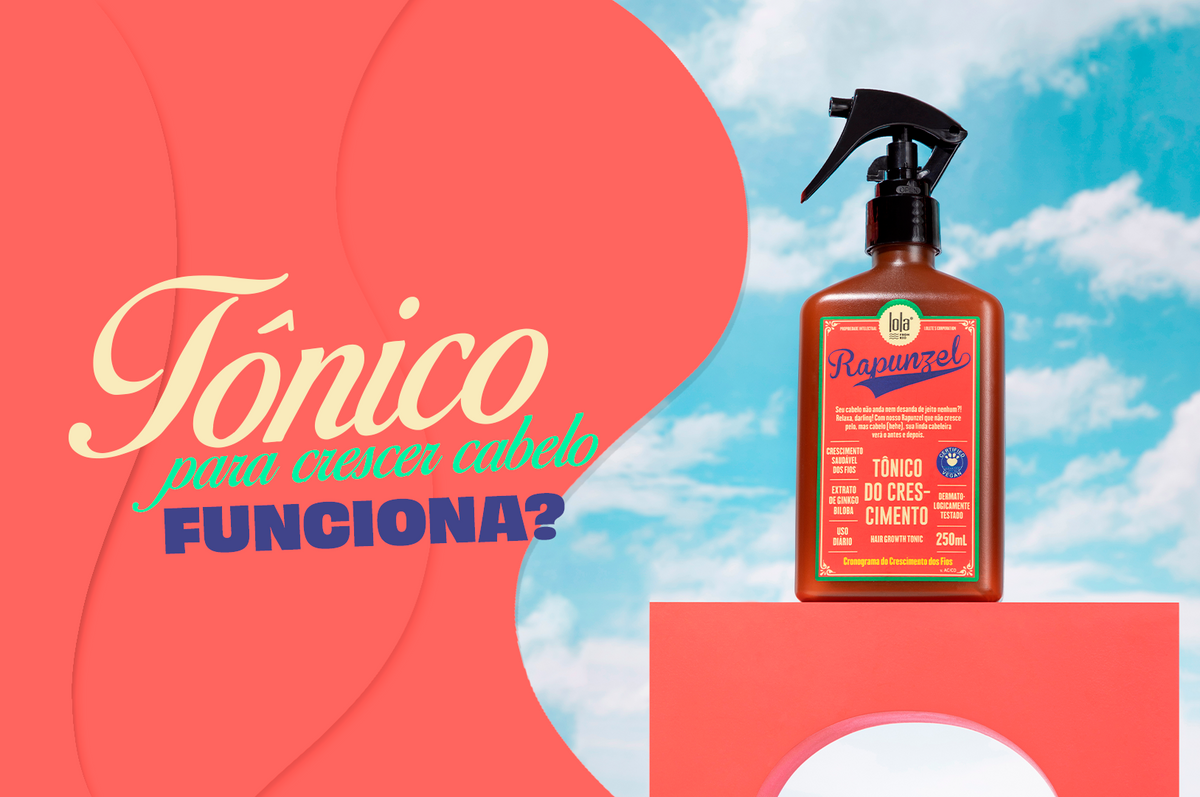 Tônico para crescer cabelo funciona? Vamos falar a verdade! 