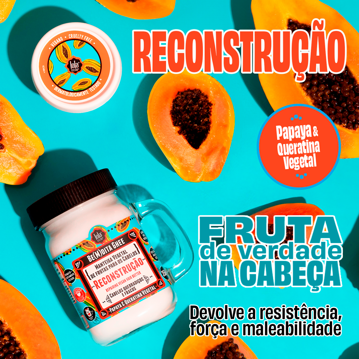Kit Be(m)dita Ghee Mamão - Linha Completa 350g