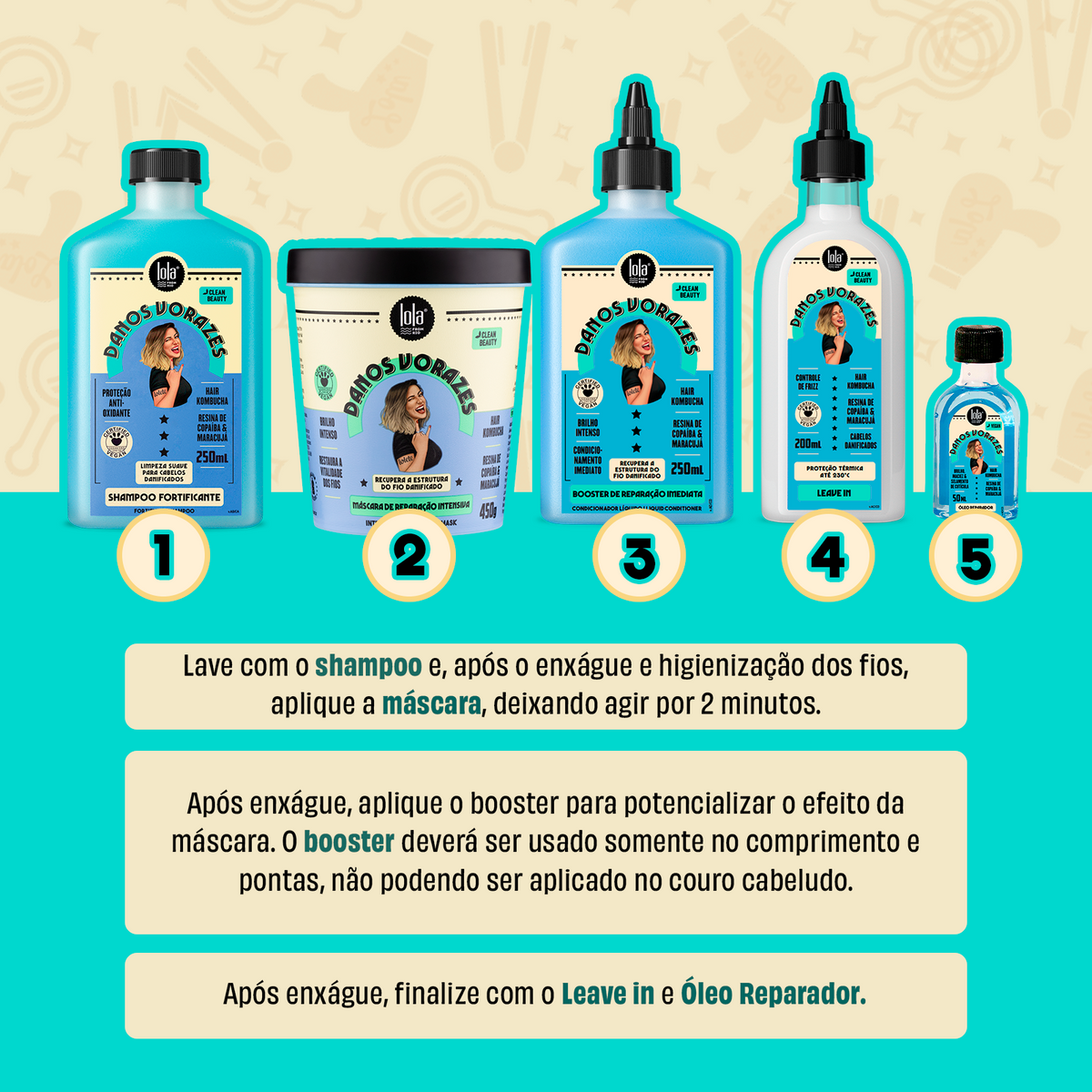 Kit Danos Vorazes - Linha Completa